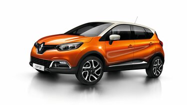 Orange Renault CAPTUR exterior