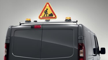 Renault Geschäftskunden: Zubehör – Triflash-Warndreieck