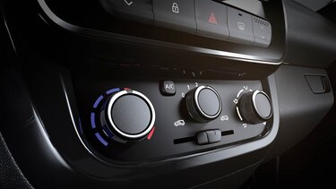 Renault KWID - Interior - Sistema de aire acondicionado