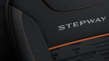 Renault Stepway diseño interior asientos con vestiduras