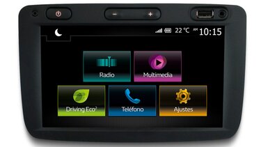 Renault Easy Connect sistema de radio y telefonía