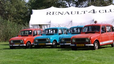 De Renault 4 Club: nostalgisch en gezellig
