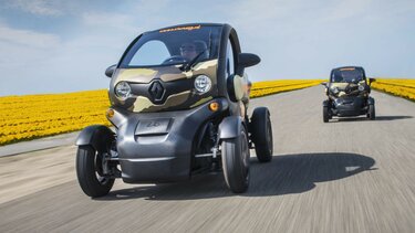 Twizy bollenvelden