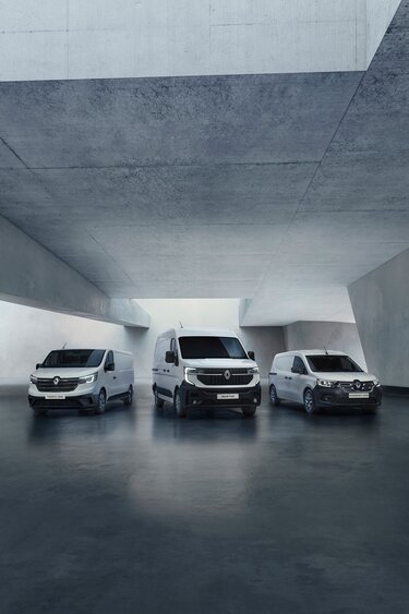 samochody dostawcze Renault - gama