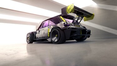r5 turbo 3E 100% electric concept car