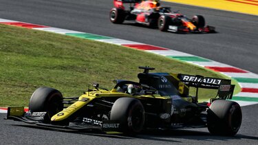 Renault Dp World F1 Team на Гран-при Тосканы