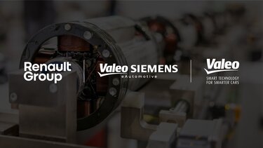 Skupina Renault, Valeo in Valeo Siemens eAutomotive se povezujejo s ciljem v Franciji razviti in proizvajati avtomobilski elektromotor nove generacije