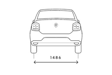 Renault logan чертеж