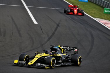 Renault Dp World F1 Team на Гран-Прі Угорщини
