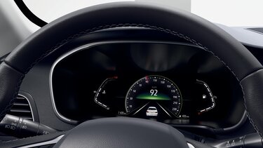 Інтер’єр MEGANE Sedan - екран водія з можливістю налаштування 
