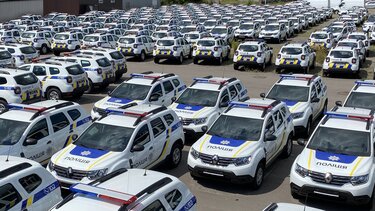 Автомобілі Renault Duster для Національної Поліції України 
